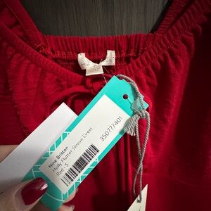 Nine Britton Ruby Flutter Sleeve Dress